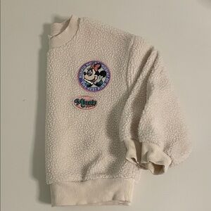 H&M Cream Minnie Mouse Sweatshirt